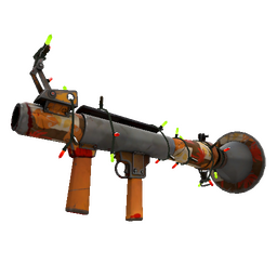 free tf2 item Festivized Anodized Aloha Rocket Launcher (Battle Scarred)