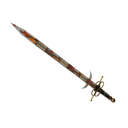 Unusual Killstreak Anodized Aloha Claidheamh Mòr (Well-Worn) (Cool)
