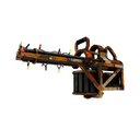 Strange Unusual Festivized Professional Killstreak Anodized Aloha Brass Beast (Minimal Wear) (Isotope)