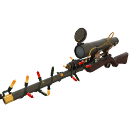 Festivized Killstreak Sax Waxed Sniper Rifle (Minimal Wear)