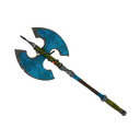 Strange Festivized Professional Killstreak Macaw Masked Scotsman's Skullcutter (Well-Worn)