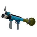 Unusual Specialized Killstreak Macaw Masked Rocket Launcher (Minimal Wear) (Isotope)