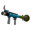 Unusual Professional Killstreak Macaw Masked Rocket Launcher (Well-Worn) (Isotope)