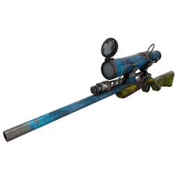 free tf2 item Macaw Masked Sniper Rifle (Battle Scarred)