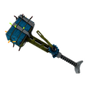 Strange Festivized Professional Killstreak Macaw Masked Powerjack (Field-Tested)