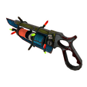 Festivized Specialized Killstreak Macaw Masked Ubersaw (Battle Scarred)