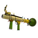 Strange Unusual Festivized Professional Killstreak Mannana Peeled Rocket Launcher (Field-Tested) (Cool)