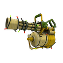 Unusual Festivized Mannana Peeled Minigun (Field-Tested) (Isotope)