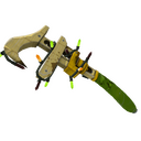 Unusual Festivized Professional Killstreak Mannana Peeled Jag (Field-Tested) (Hot)