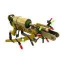 Unusual Festivized Specialized Killstreak Mannana Peeled Crusader's Crossbow (Well-Worn) (Hot)
