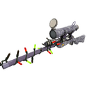 Strange Festivized Killstreak Yeti Coated Sniper Rifle (Field-Tested)