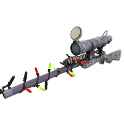 Strange Festivized Specialized Killstreak Yeti Coated Sniper Rifle (Field-Tested)