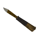 Leopard Printed Knife (Minimal Wear)