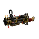 Strange Festivized Specialized Killstreak Leopard Printed Iron Bomber (Well-Worn)