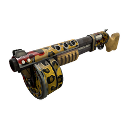 free tf2 item Leopard Printed Panic Attack (Battle Scarred)
