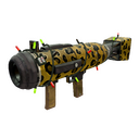 Strange Festivized Killstreak Leopard Printed Air Strike (Well-Worn)
