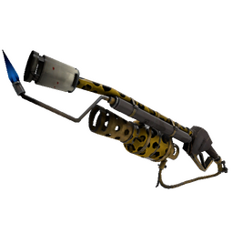 Strange Specialized Killstreak Leopard Printed Flame Thrower (Field-Tested)