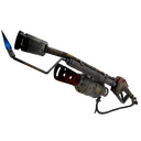 Strange Killstreak Leopard Printed Flame Thrower (Battle Scarred)