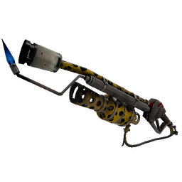 Leopard Printed Flame Thrower (Well-Worn)