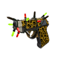 Strange Festivized Leopard Printed Pistol (Minimal Wear)