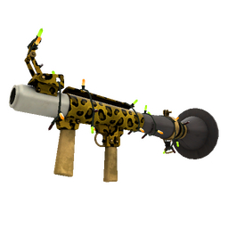 Festivized Leopard Printed Rocket Launcher (Factory New)