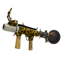 Unusual Festivized Specialized Killstreak Leopard Printed Rocket Launcher (Minimal Wear) (Cool)