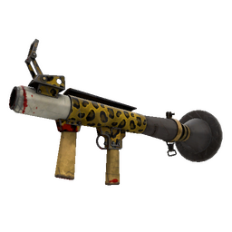 free tf2 item Strange Leopard Printed Rocket Launcher (Battle Scarred)