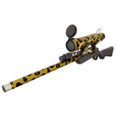 Unusual Professional Killstreak Leopard Printed Sniper Rifle (Field-Tested) (Isotope)