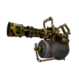 free tf2 item Leopard Printed Minigun (Battle Scarred)