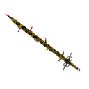 Strange Festivized Professional Killstreak Leopard Printed Claidheamh Mòr (Minimal Wear)