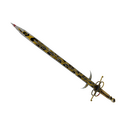 Leopard Printed Claidheamh Mòr (Well-Worn)