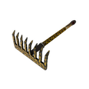 Strange Killstreak Leopard Printed Back Scratcher (Well-Worn)