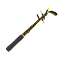 Unusual Festivized Professional Killstreak Leopard Printed Disciplinary Action (Field-Tested) (Hot)