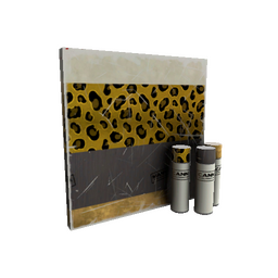 free tf2 item Unusual Leopard Printed War Paint (Field-Tested)