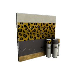 free tf2 item Unusual Leopard Printed War Paint (Minimal Wear)