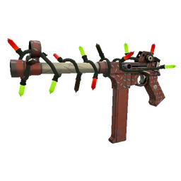 Festivized Treadplate Tormenter SMG (Minimal Wear)