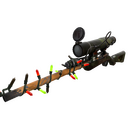 Festivized Bogtrotter Sniper Rifle (Battle Scarred)