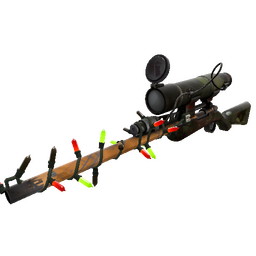 Festivized Bogtrotter Sniper Rifle (Battle Scarred)