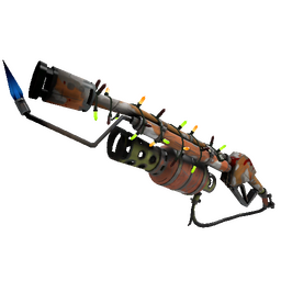 free tf2 item Festivized Earth, Sky and Fire Flame Thrower (Field-Tested)