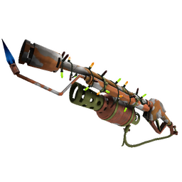 free tf2 item Festivized Killstreak Earth, Sky and Fire Flame Thrower (Minimal Wear)