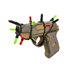 Festivized Hickory Hole-Puncher Pistol (Minimal Wear)