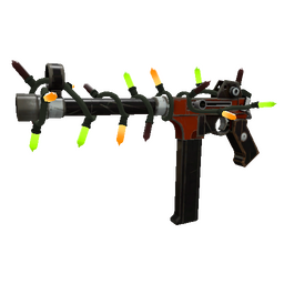 Festivized Killstreak Team Sprayer SMG (Field-Tested)