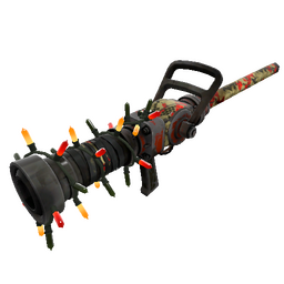 Strange Festivized Wrapped Reviver Medi Gun (Battle Scarred)