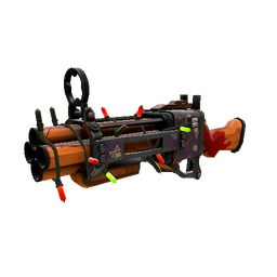 free tf2 item Strange Festivized Horror Holiday Iron Bomber (Well-Worn)