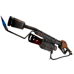 free tf2 item Strange Horror Holiday Flame Thrower (Battle Scarred)