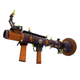 Festivized Horror Holiday Rocket Launcher (Battle Scarred)