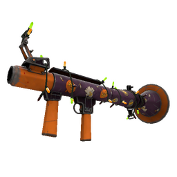 free tf2 item Strange Festivized Horror Holiday Rocket Launcher (Well-Worn)