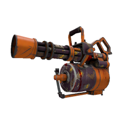 Horror Holiday Minigun (Battle Scarred)