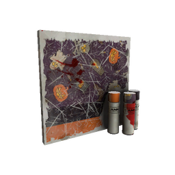 free tf2 item Strange Horror Holiday War Paint (Battle Scarred)