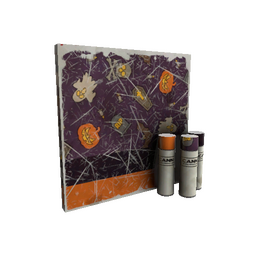 free tf2 item Strange Horror Holiday War Paint (Well-Worn)